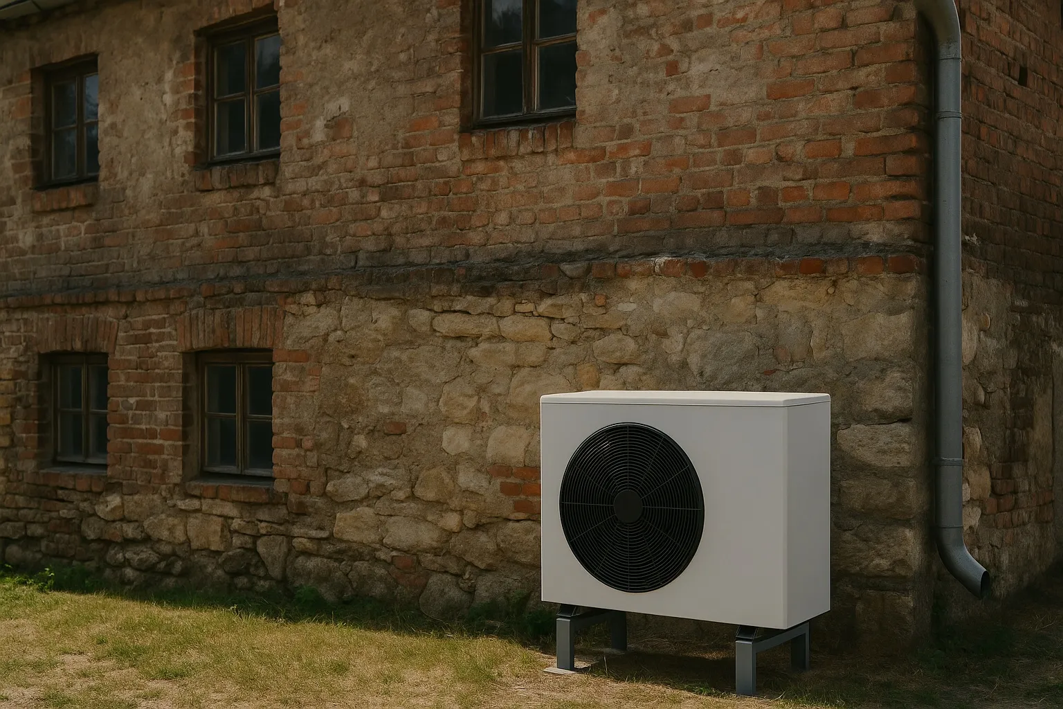 Pompy ciepła w starym budynku – jakie przeszkody i jak je pokonać